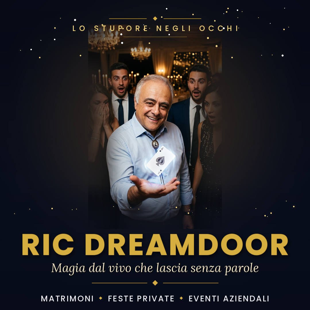 Ric Dream Door Prestigiatore e Illusionista
